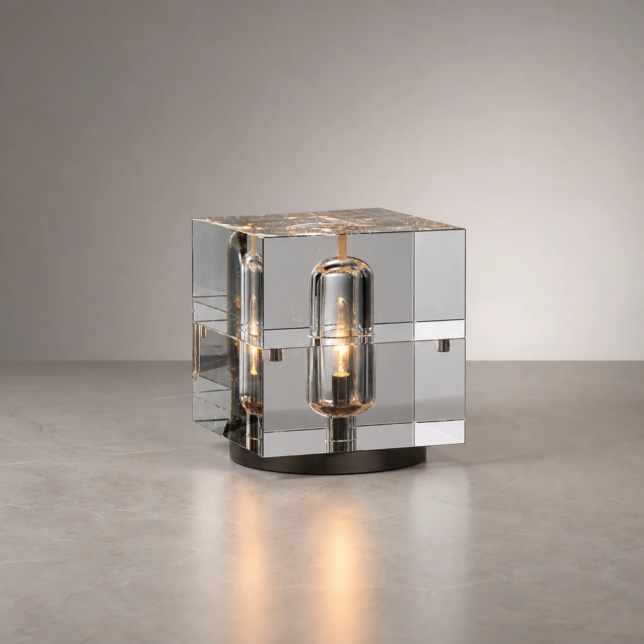 Prismatic Crystal Cube Table Lamp image 6