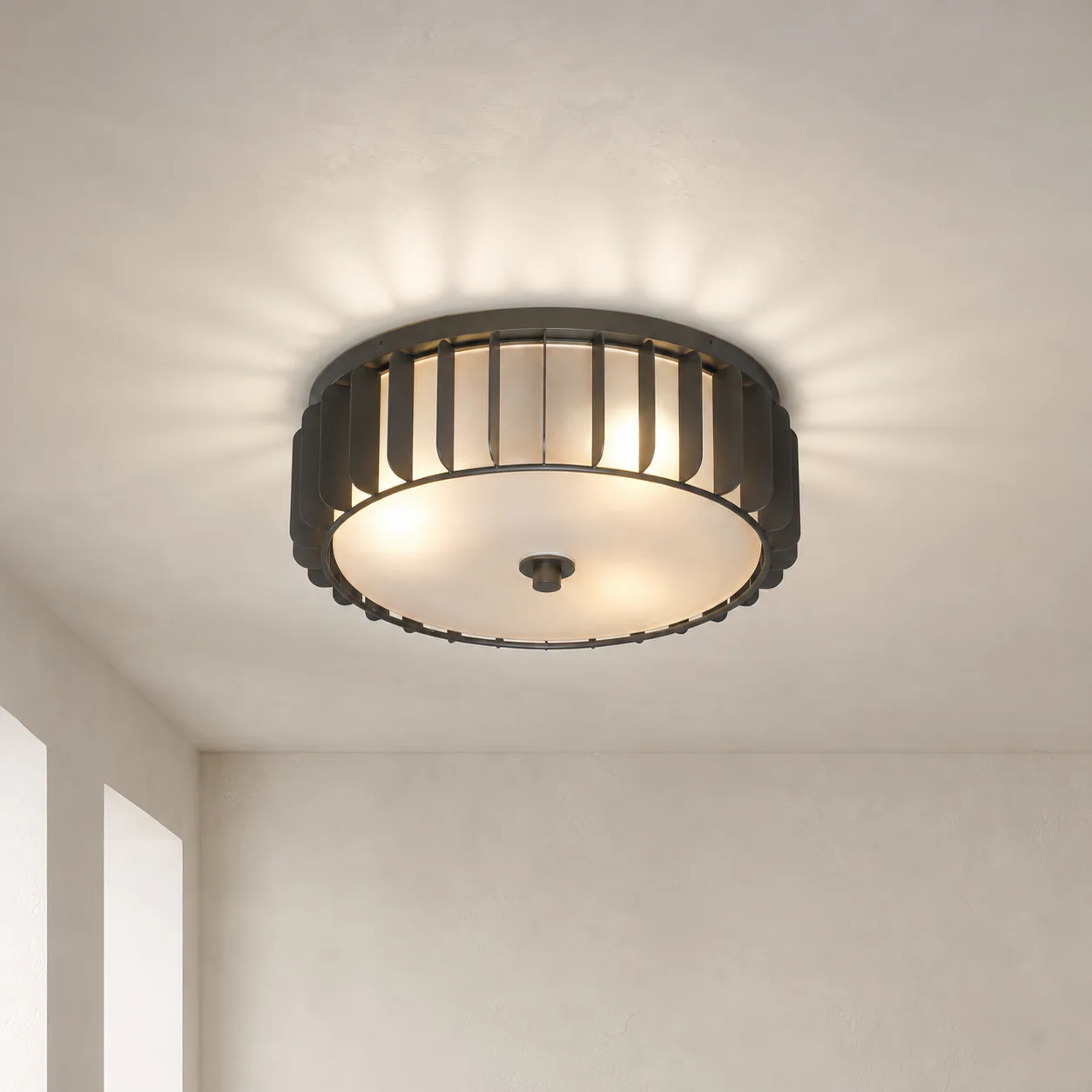 Heritage Metal Drum Flushmount image 2